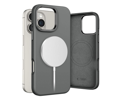 Etui do telefonów TECH-PROTECT Silicone Pure Magsafe do iPhone 16 Pro Max clay 5906302372652